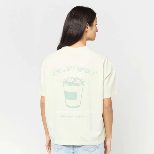 Foto van product Albufeira Heavy Oversized Tee Pegador groen