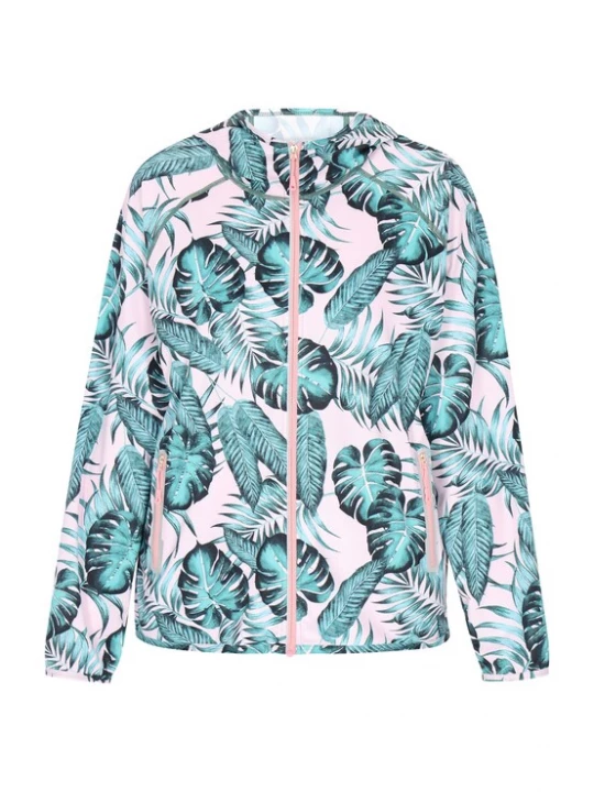 Foto van product IZIA Tussenjas petrol / rosé / zwart