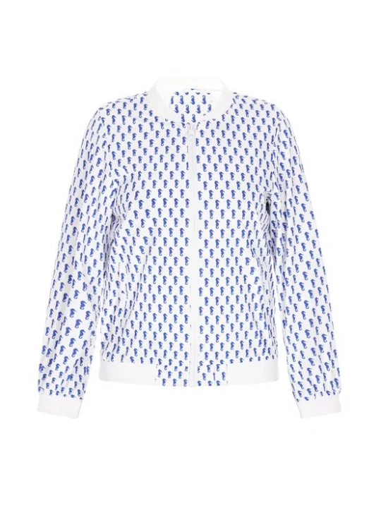 Foto van product beach budz Tussenjas blauw / wit