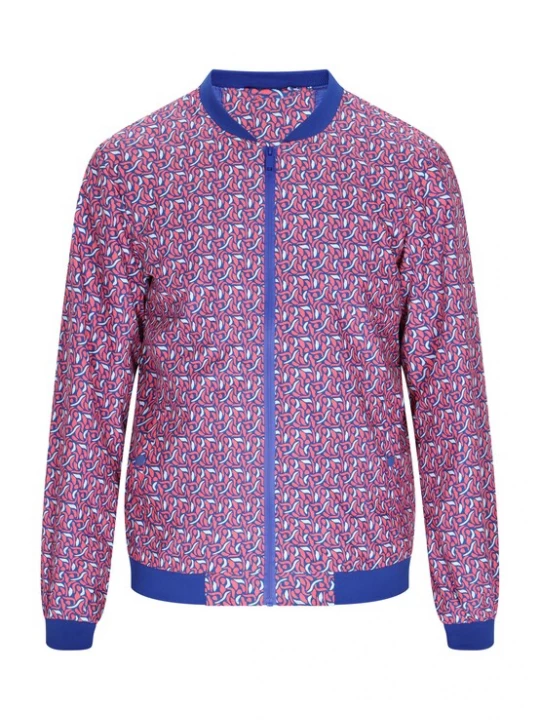 Foto van product COSIMON Tussenjas blauw / lichtblauw / koraal