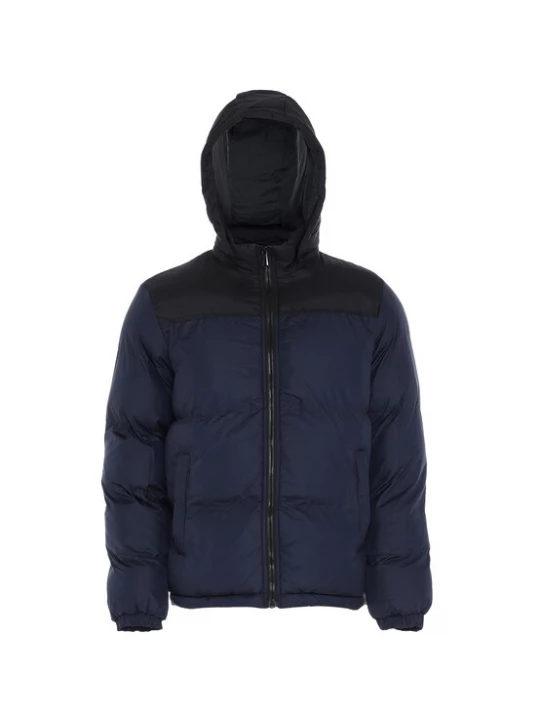 Foto van product hoona Winterjas donkerblauw / zwart