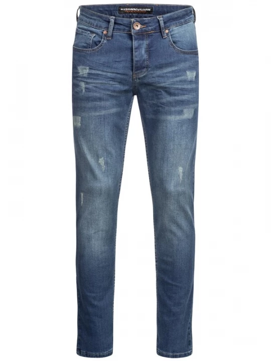 Foto van product Alessandro Salvarini Jeans blauw denim