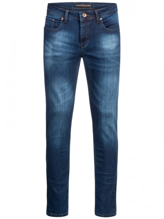 Foto van product Alessandro Salvarini Jeans 'Genova' donkerblauw