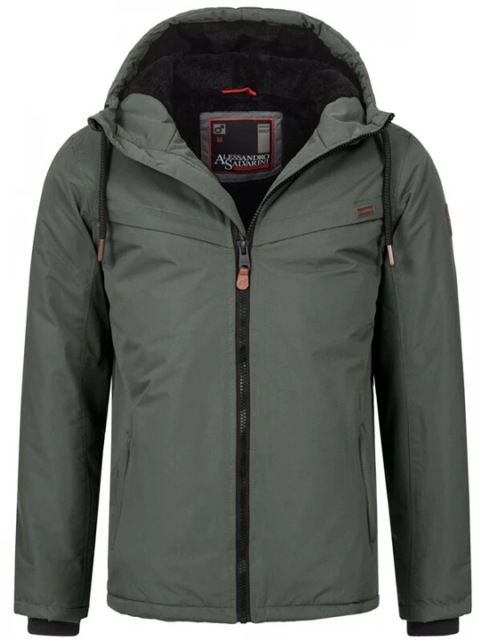 Foto van product Alessandro Salvarini Winterjas 'AS331 ' bruin / antraciet
