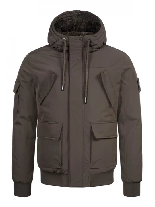 Foto van product Alessandro Salvarini Winterjas 'AS432' donkergrijs