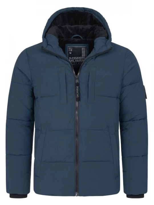 Foto van product Alessandro Salvarini Winterjas navy / donkerblauw