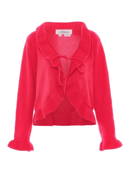 Foto van product aleva Gebreid vest pink