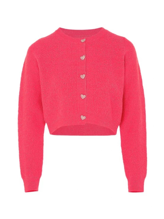 Foto van product aleva Gebreid vest pink