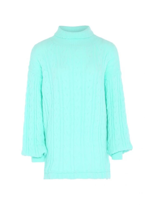Foto van product aleva Oversized trui aqua