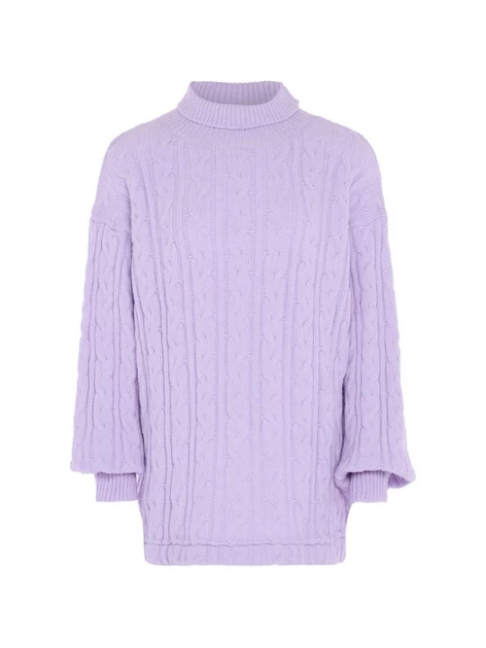 Foto van product aleva Oversized trui lavendel