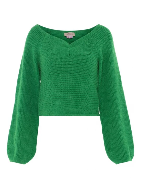Foto van product aleva Trui grasgroen
