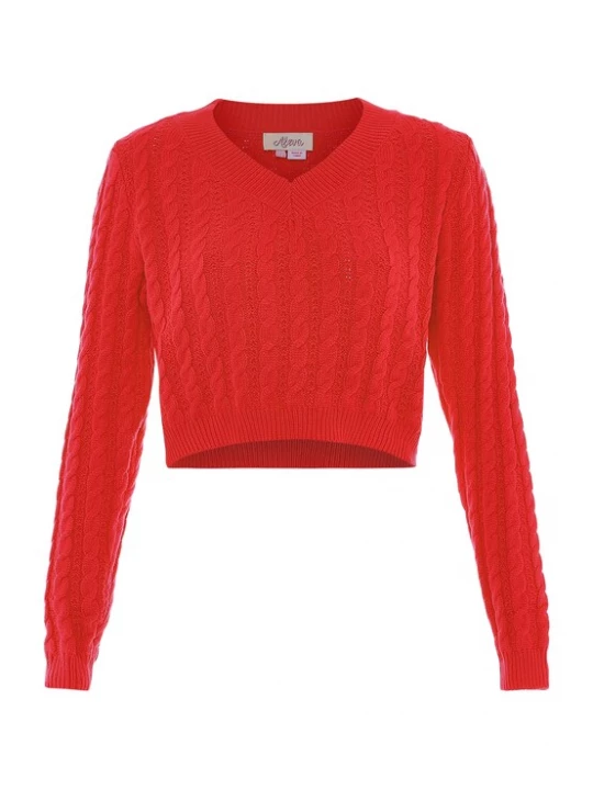 Foto van product aleva Trui rood