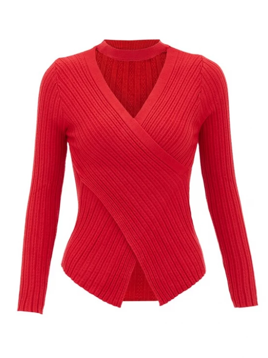Foto van product aleva Trui rood