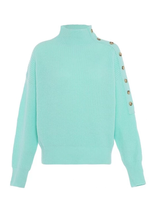 Foto van product aleva Trui turquoise