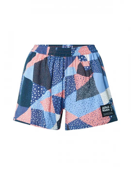 Foto van product alife & kickin Broek 'OxanaAK A' navy / lichtblauw / rosa / wit