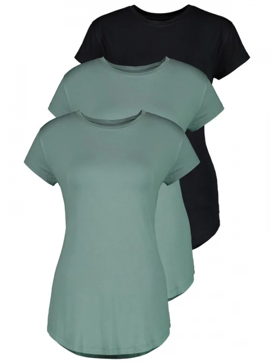 Foto van product alife & kickin Shirt 'AriAK' jade groen / zwart