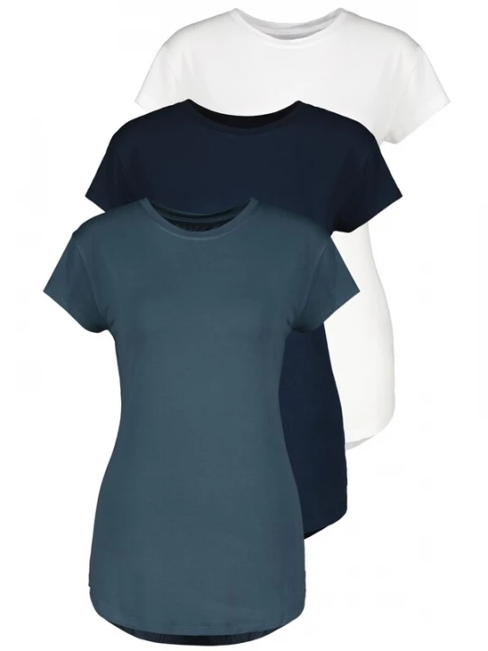 Foto van product alife & kickin Shirt 'AriAK' nachtblauw / royal blue / koningsblauw / wit
