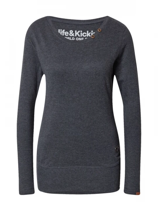 Foto van product alife & kickin Shirt 'ConnyAK A' donkergrijs