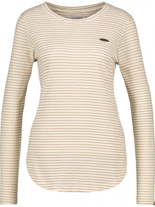 Foto van product alife & kickin Shirt 'LeaAK' ecru / bruin