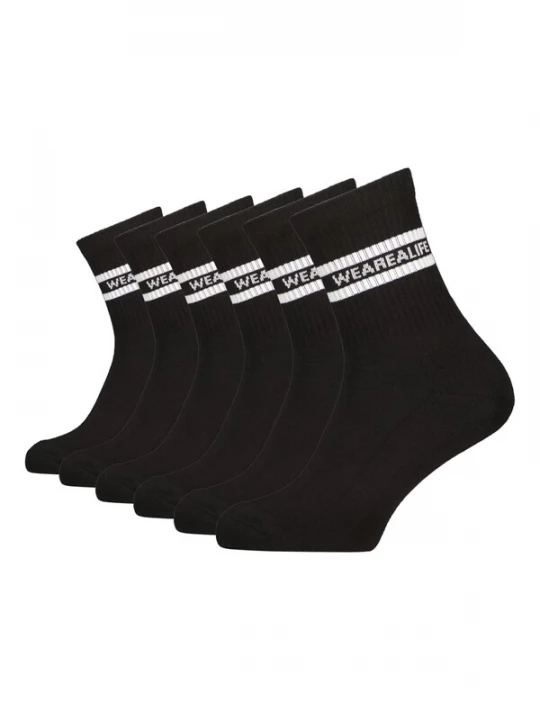 Foto van product alife & kickin Sokken 'HenjaAK' zwart / offwhite