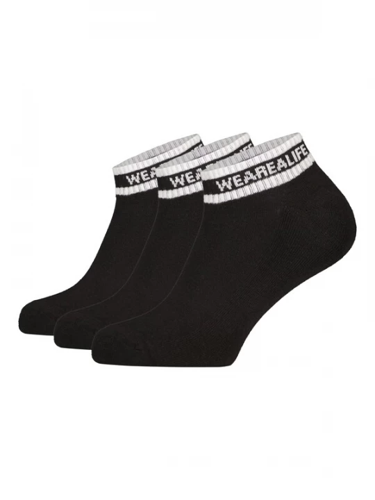 Foto van product alife & kickin Sokken zwart / offwhite