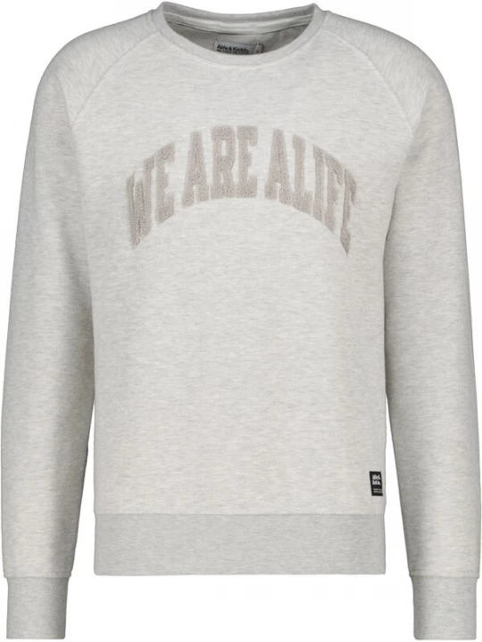 Foto van product alife & kickin Sweatshirt 'LevinAK' taupe / grijs gemêleerd