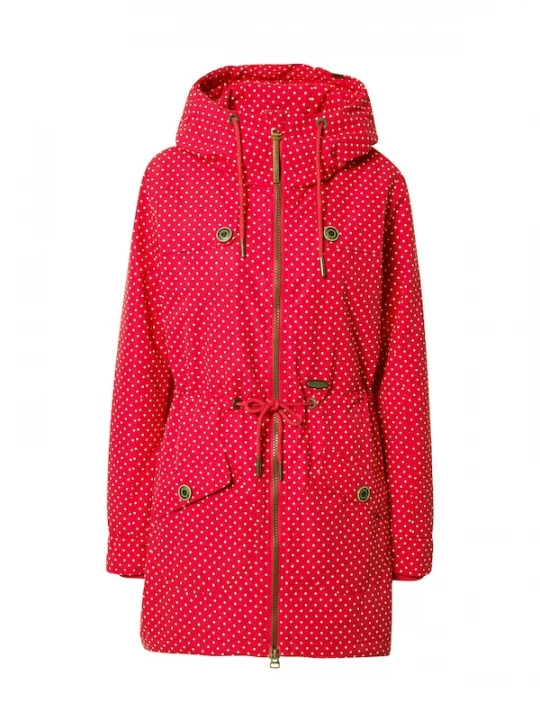 Foto van product alife & kickin Tussenparka 'CharlotteAK B' rood / wit