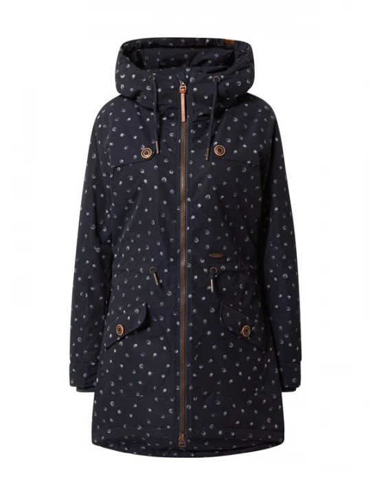 Foto van product alife & kickin Tussenparka 'CharlotteAK' marine / wit