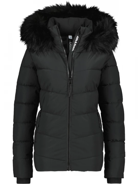 Foto van product alife & kickin Winterjas 'AdelaAK A' zwart