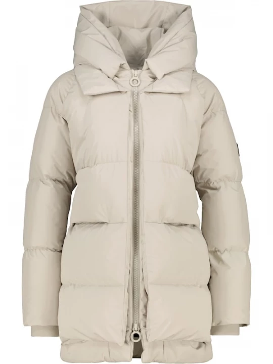 Foto van product alife & kickin Winterjas 'LykkeAK' ecru