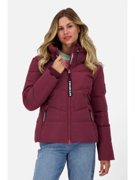 Foto van product alife & kickin Winterjas 'Michaela' bordeaux