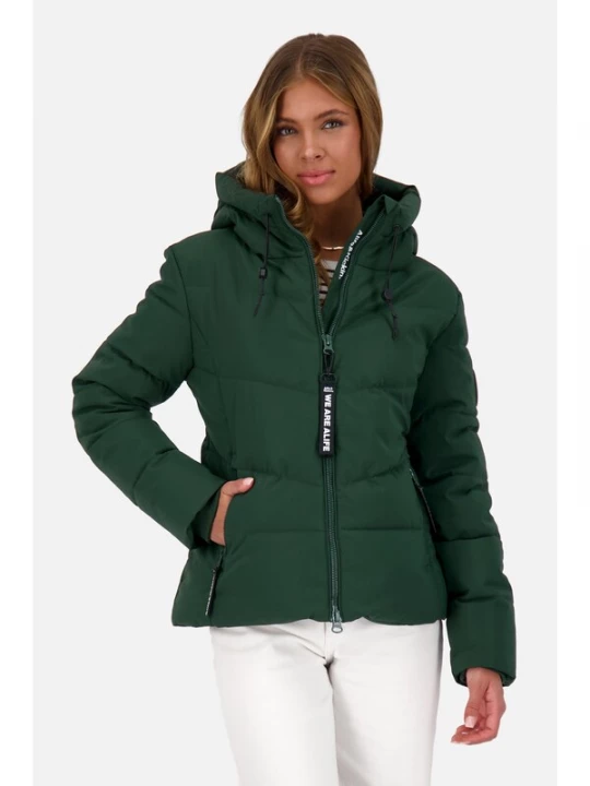 Foto van product alife & kickin Winterjas 'Michaela' donkergroen