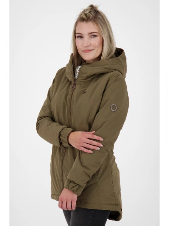 Foto van product alife & kickin Winterjas 'NalinaAK A' stone grey