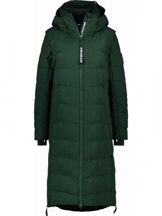 Foto van product alife & kickin Winterjas 'Nellie' donkergroen