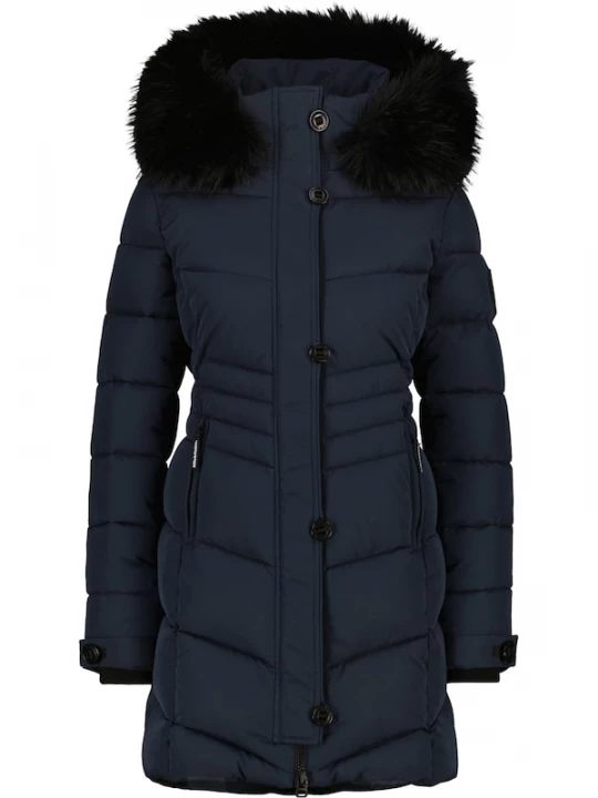 Foto van product alife & kickin Wintermantel 'Amalia' donkerblauw