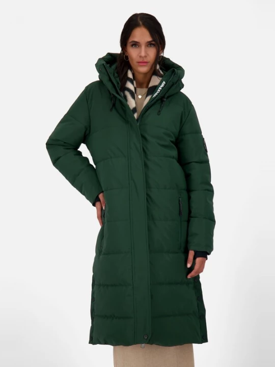 Foto van product alife & kickin Wintermantel 'Katja' donkergroen