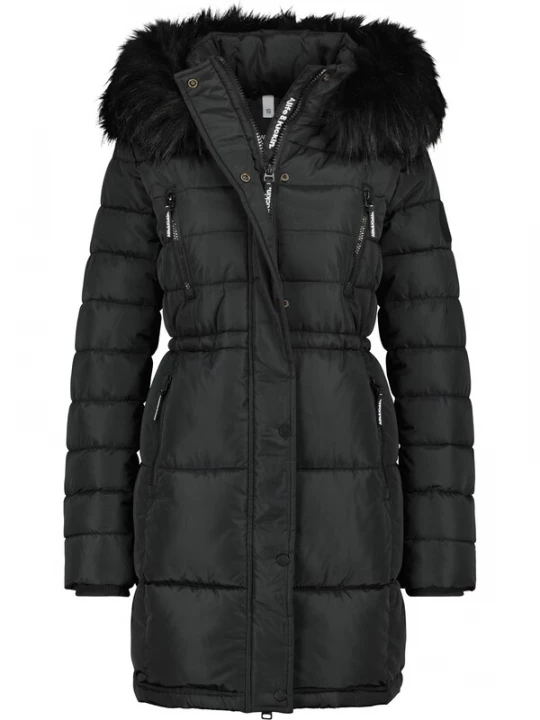 Foto van product alife & kickin Wintermantel 'NicolaAK' zwart