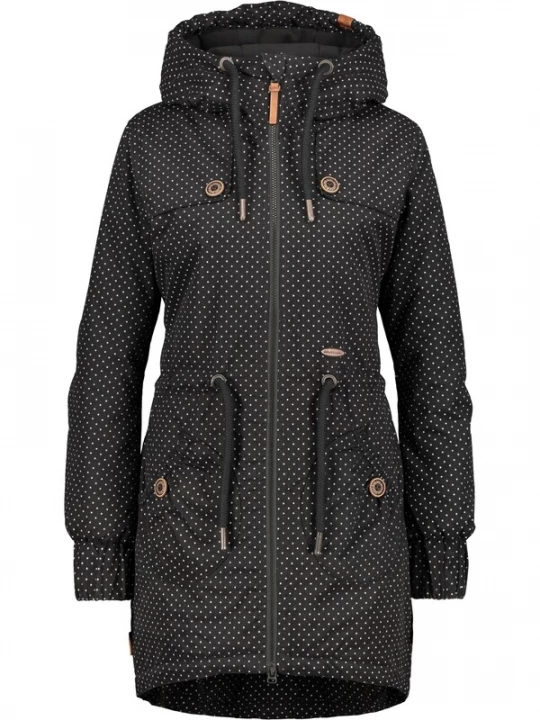 Foto van product alife & kickin Winterparka 'CHARLOTTE AK' zwart