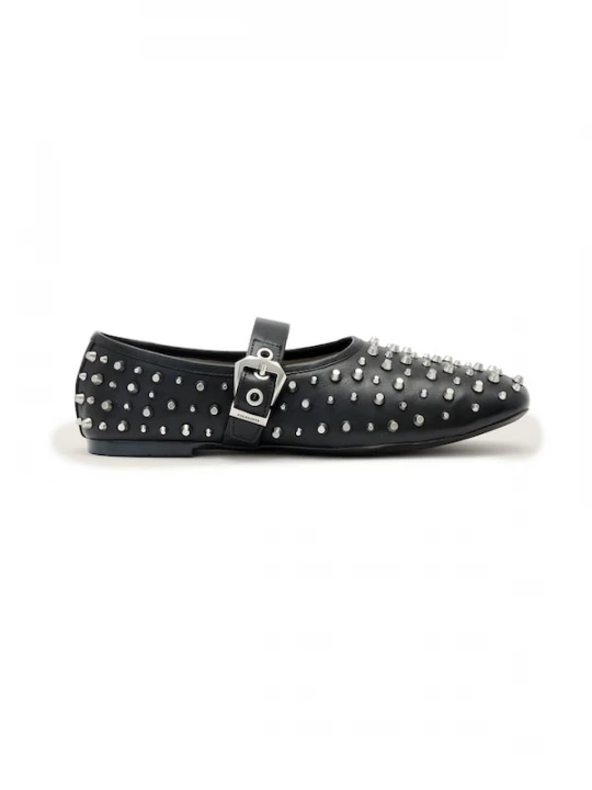 Foto van product AllSaints Ballerina met riempjes zwart