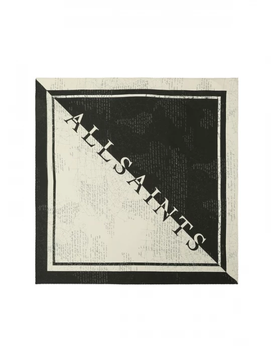 Foto van product AllSaints Bandana crème / zwart