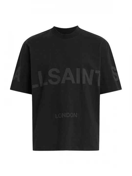 Foto van product AllSaints Shirt 'BIGGY' donkergrijs / zwart