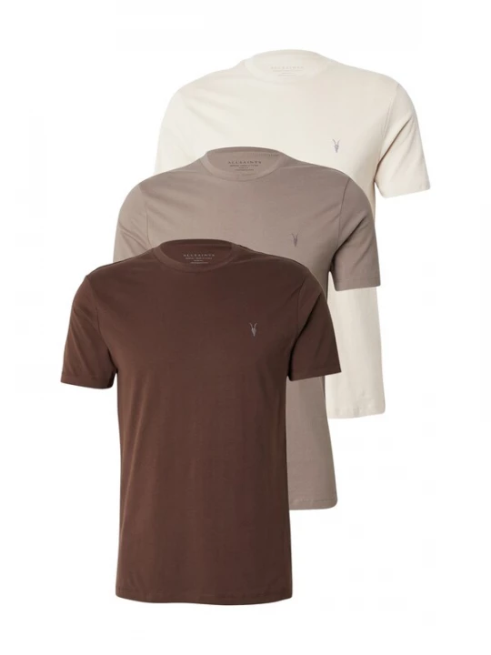 Foto van product AllSaints Shirt 'BRACE' beige / bruin / mokka