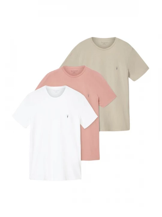 Foto van product AllSaints Shirt 'TONIC' greige / koraal / wit