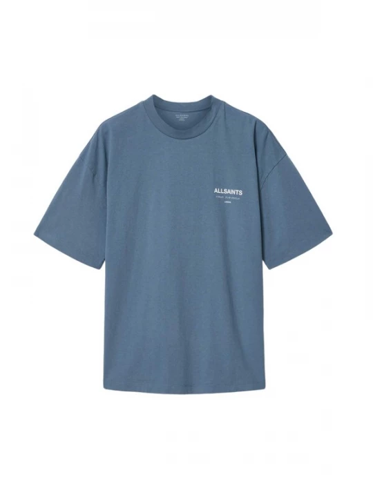 Foto van product AllSaints Shirt 'Underground' duifblauw / wit