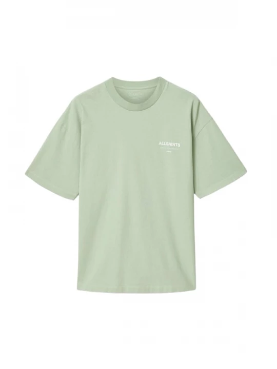 Foto van product AllSaints Shirt 'Underground' mintgroen / wit