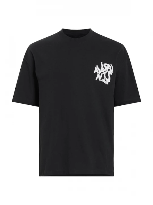 Foto van product AllSaints Shirt zwart / wit