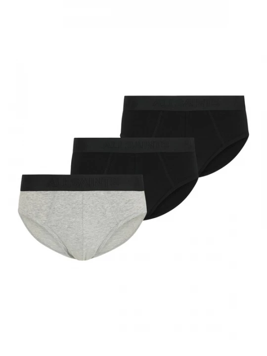 Foto van product AllSaints Slip grijs gemêleerd / zwart