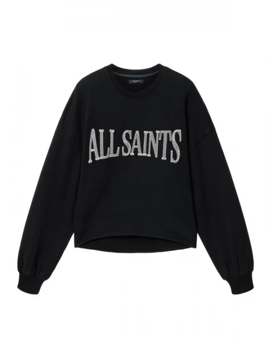 Foto van product AllSaints Sweatshirt 'DASH LILA' zwart / wit