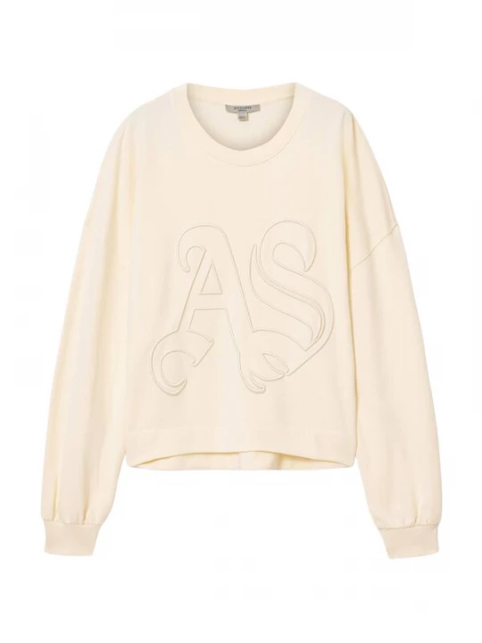 Foto van product AllSaints Sweatshirt 'LILA EMBOS' offwhite