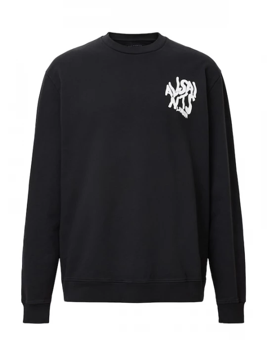 Foto van product AllSaints Sweatshirt zwart / wit
